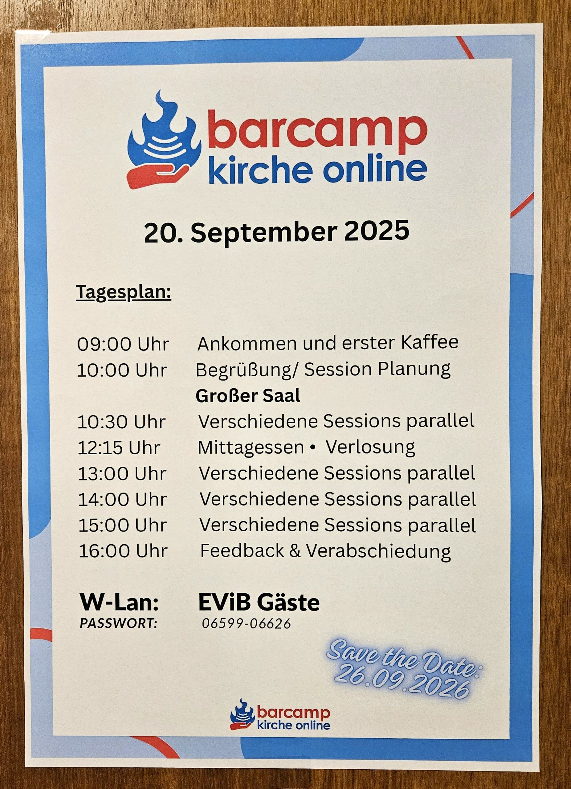 Ablaufplan